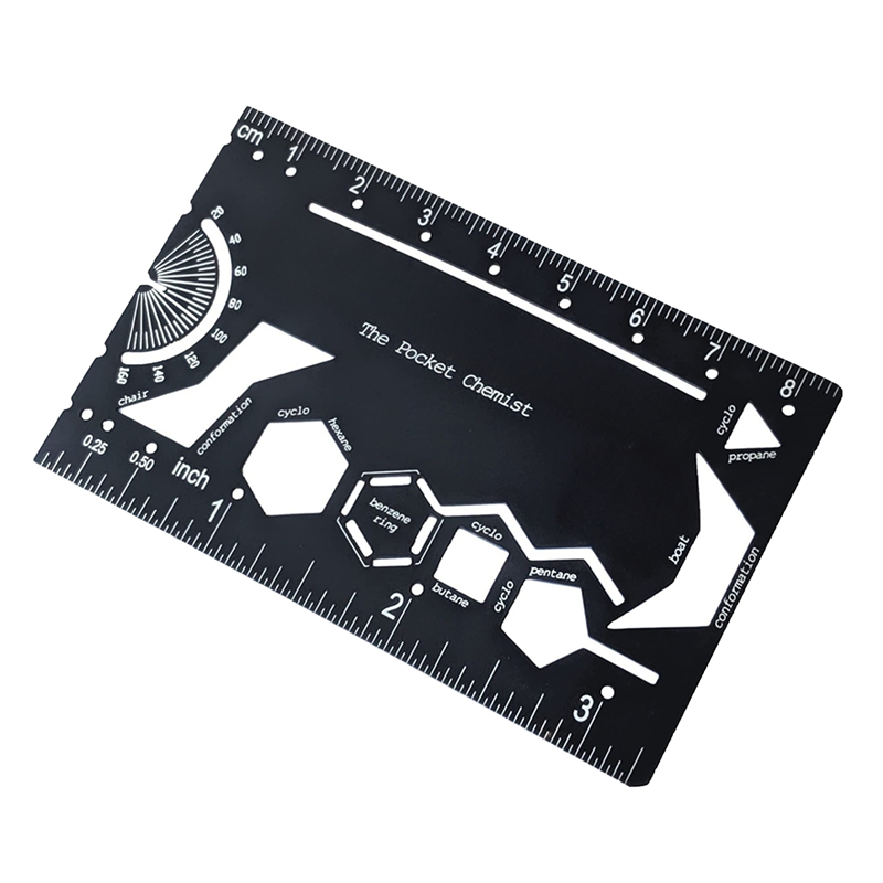 Woodworking For Engineers - BHBD-Pocket Chemist Organic Chemist Stencil Modello