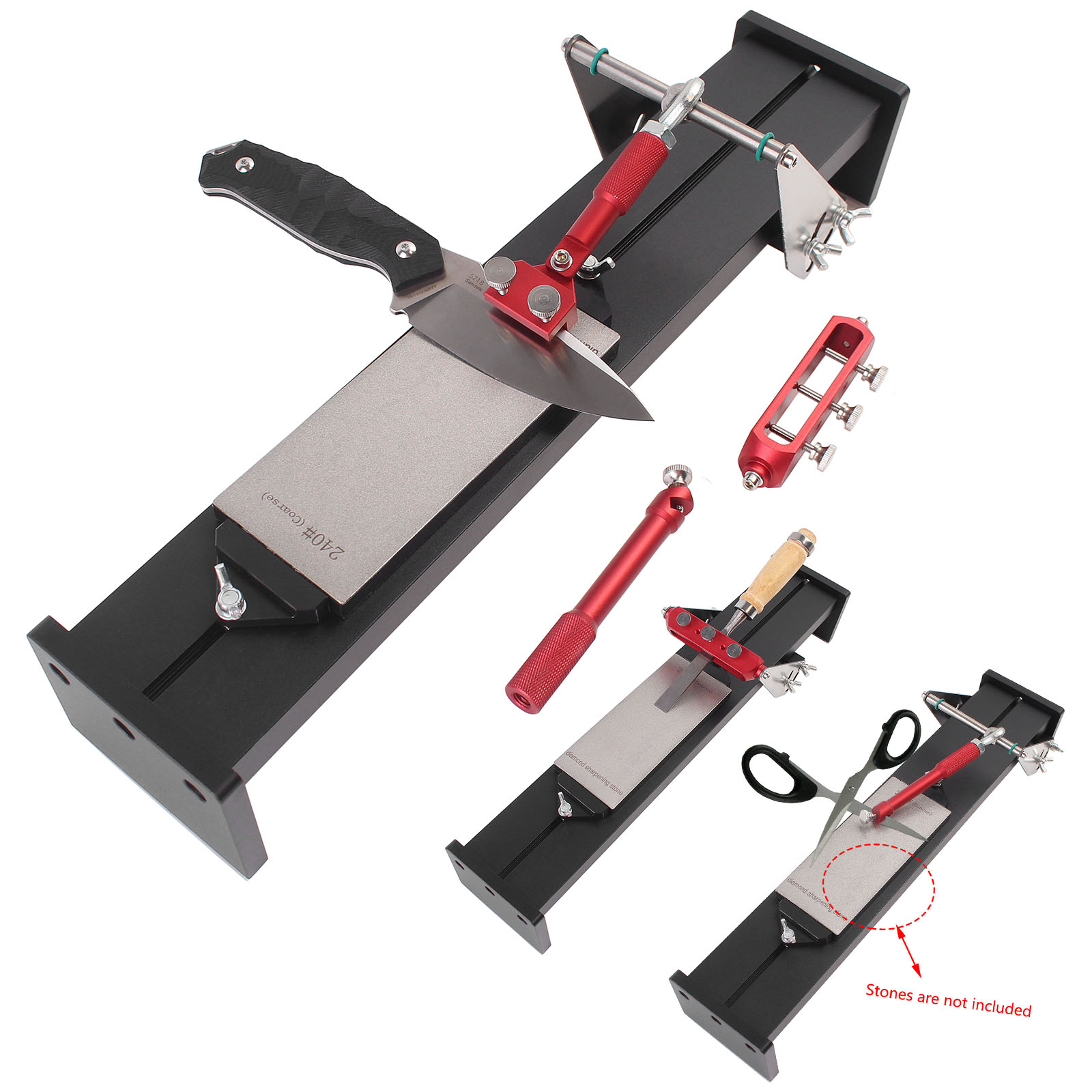 Woodworking Plan Pdf - 1Set Telaio per affilare i coltelli