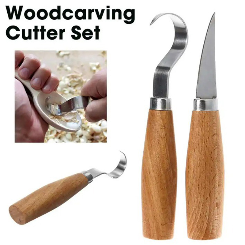 Woodworking Knives - Coltello per intaglio del legno, scalpello,