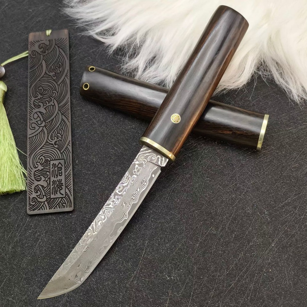 Woodworking In Japanese - Coltello a lama fissa in stile
