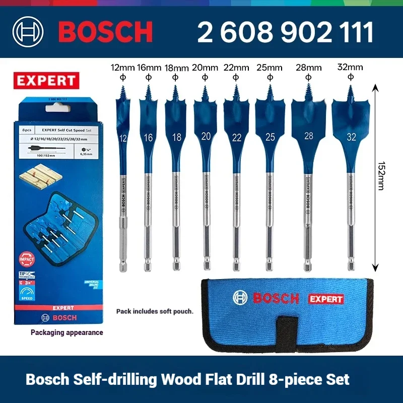 Woodworking Drill - Set di punte elicoidali Bosch EXPERT