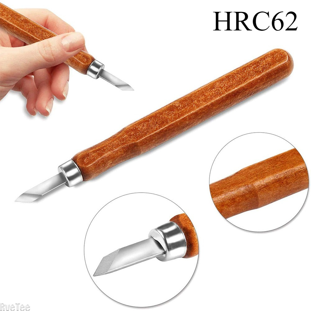 Woodworking Knives - Set di 12 Utensili per Intaglio