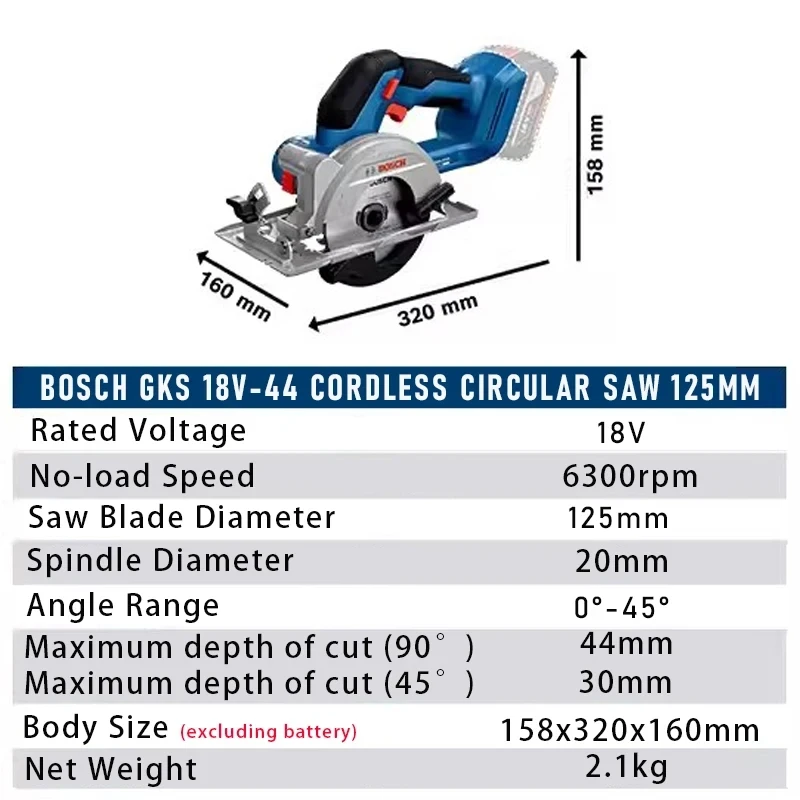 Sega Circolare a Batteria Bosc - Woodworking Machinery recensione e prezzo