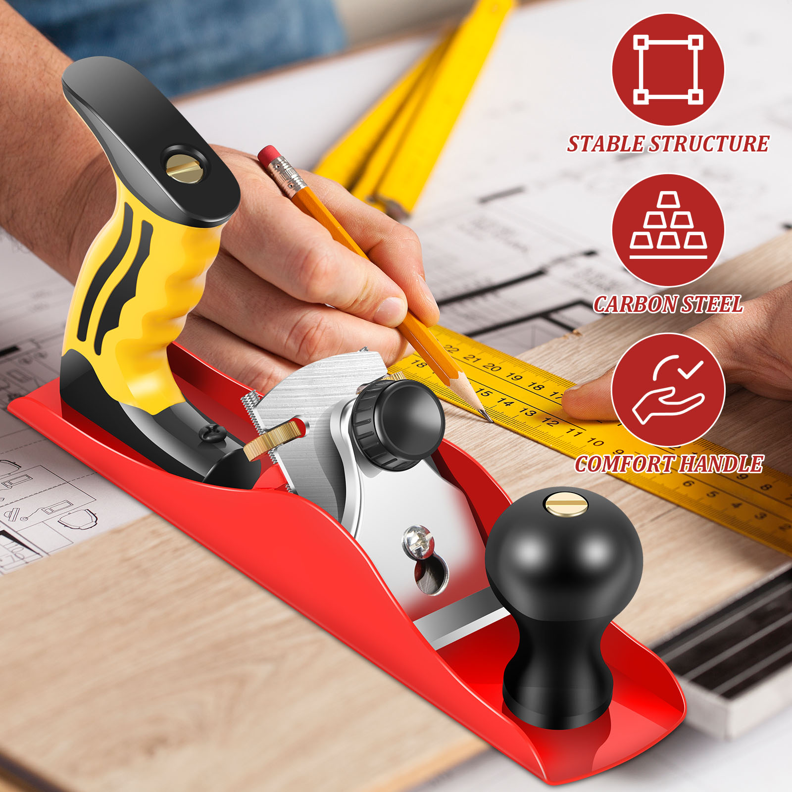 Set di pialle a mano in legno  - Woodworking Plan Pdf recensione e prezzo
