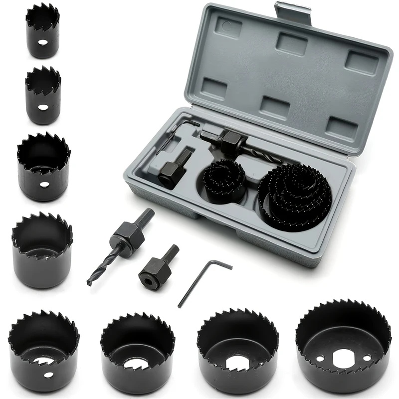 Kit di 8 punte per foratura de - Woodworking Drill recensione e prezzo