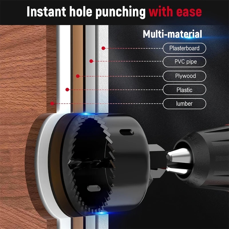 Kit di 8 punte per foratura de - Woodworking Drill recensione e prezzo