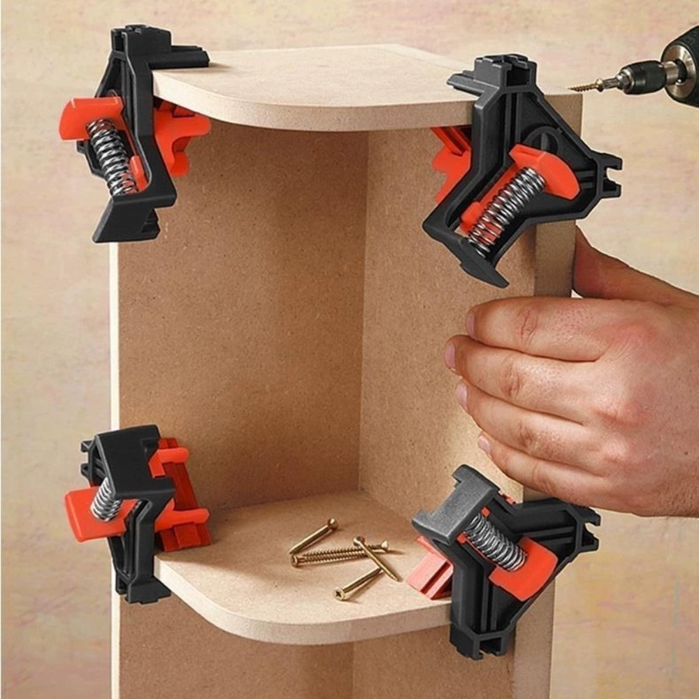 4 pezzi 90 °   Morsetto ad Ang - Woodworking Right Angle Clamp recensione e prezzo