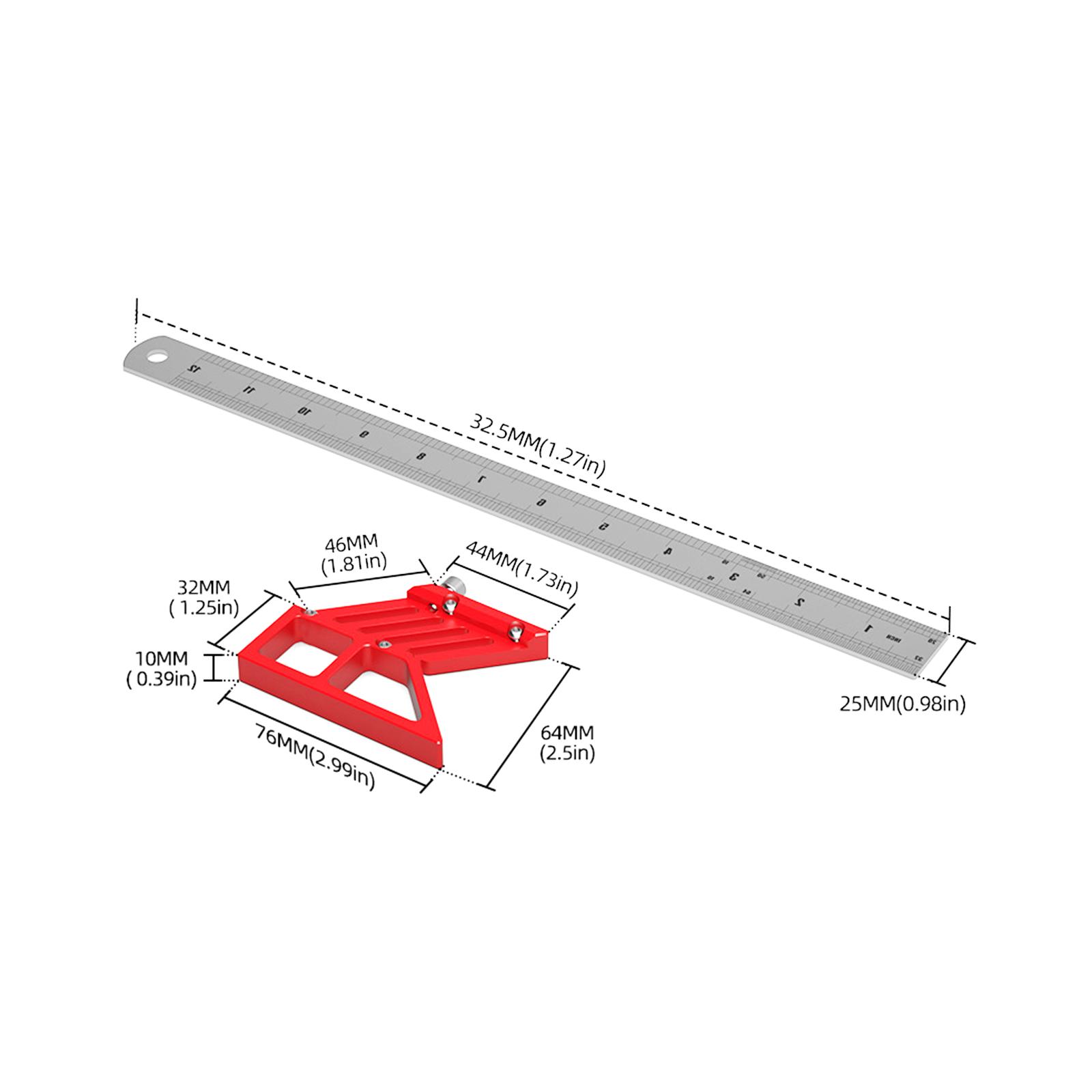 Righello triangolare a 45 e 90 - Woodworking For Engineers recensione e prezzo