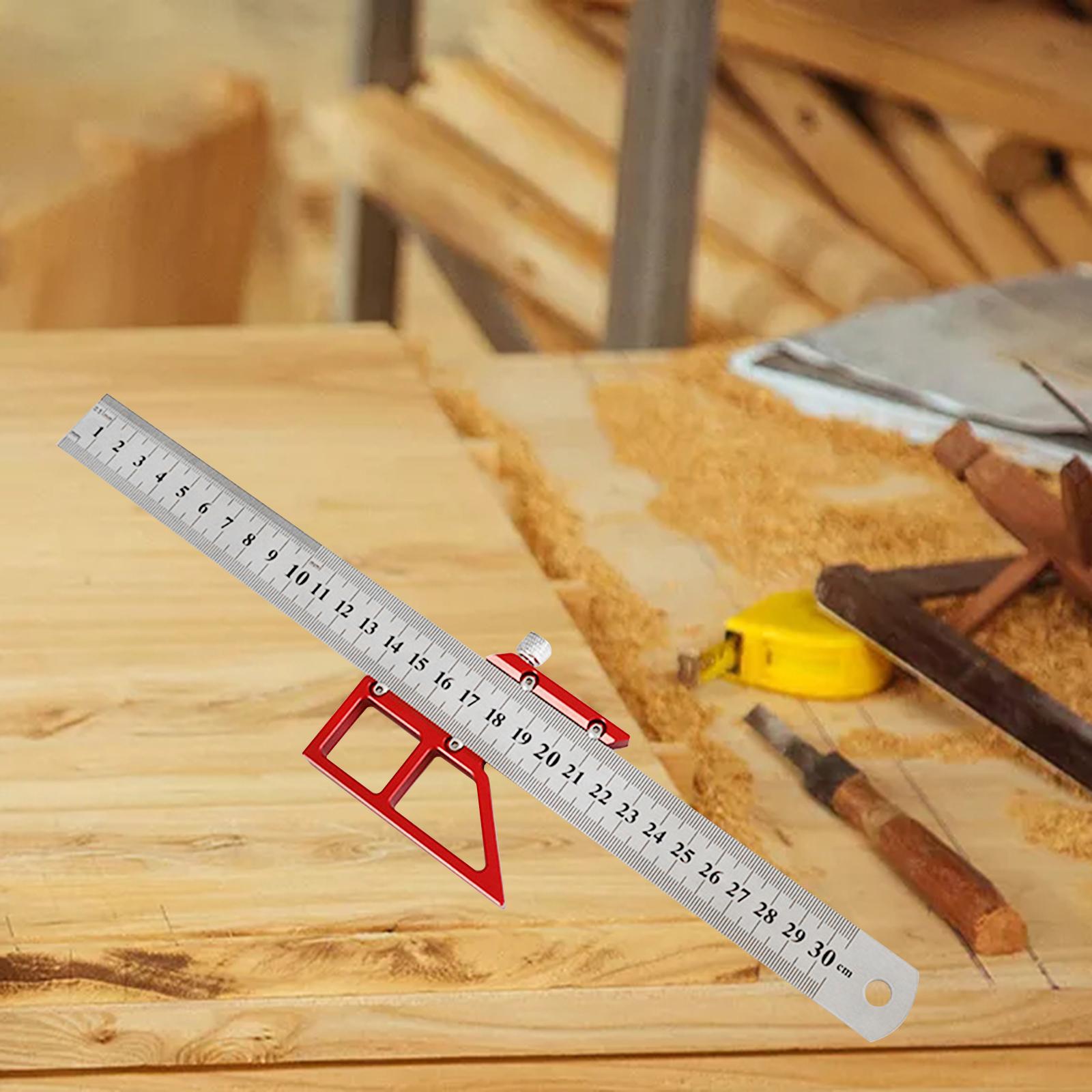 Righello triangolare a 45 e 90 - Woodworking For Engineers recensione e prezzo