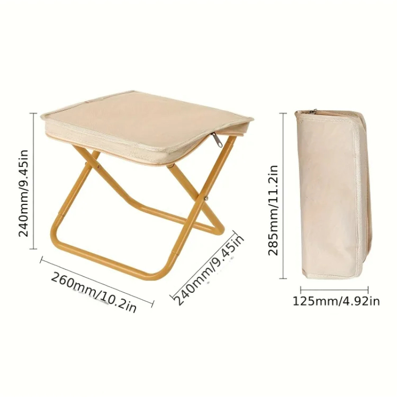 Sgabello da campeggio pieghevo - Woodworking Outdoor Furniture recensione e prezzo