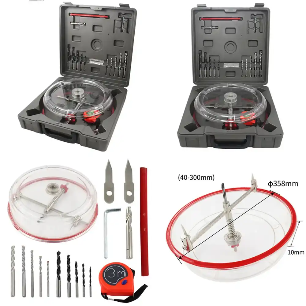 Set di frese a tazza regolabil - Woodworking Drill recensione e prezzo