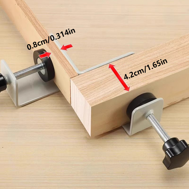 1/2pc 90 Gradi Posizionamento  - Woodworking Right Angle Clamp recensione e prezzo