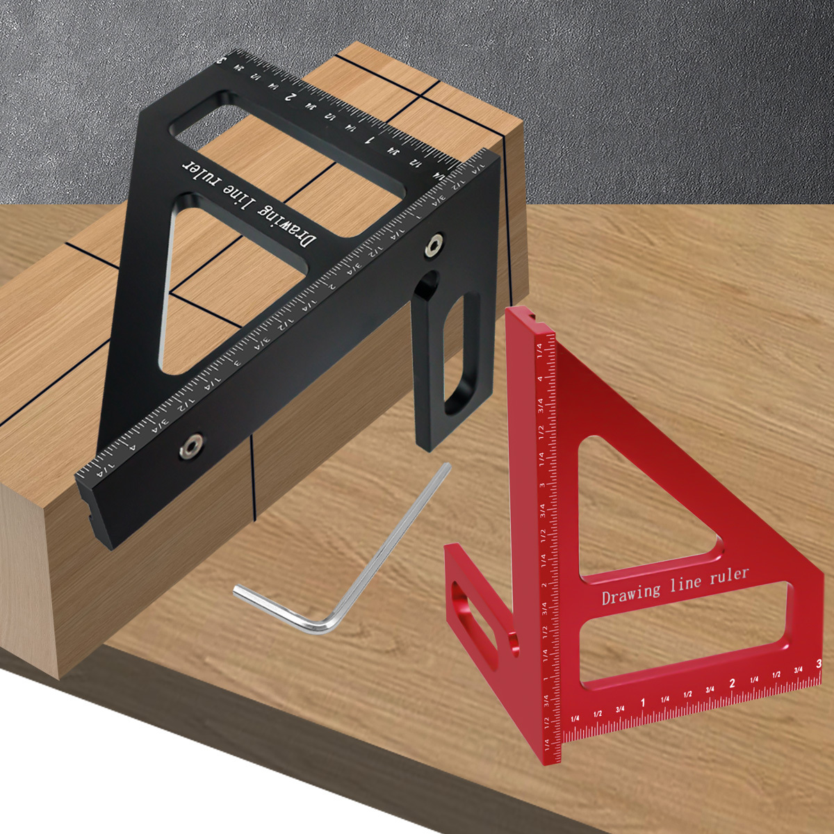 Righello triangolare mitra in  - Woodworking For Engineers recensione e prezzo