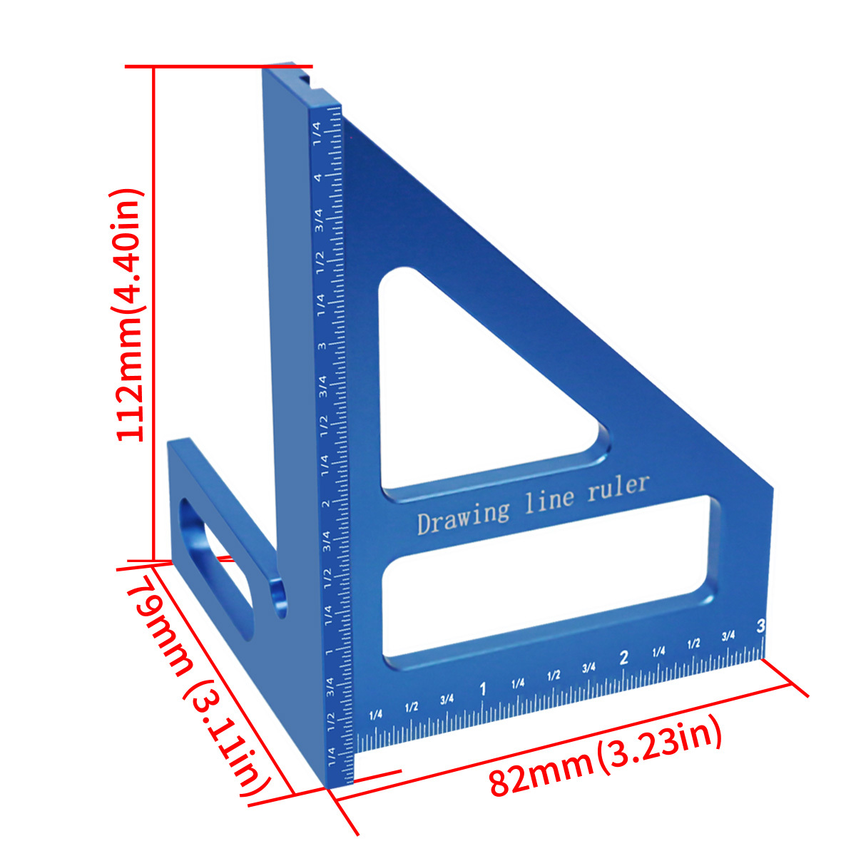 Righello triangolare mitra in  - Woodworking For Engineers recensione e prezzo