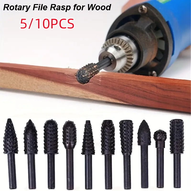 5PCS/10PCS 6 millimetri Gambo  - Woodworking Rasps And Files recensione e prezzo