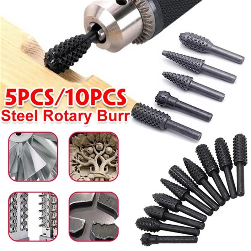 5PCS/10PCS 6 millimetri Gambo  - Woodworking Rasps And Files recensione e prezzo