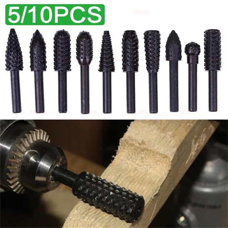 5PCS/10PCS 6 millimetri Gambo  - Woodworking Rasps And Files recensione e prezzo