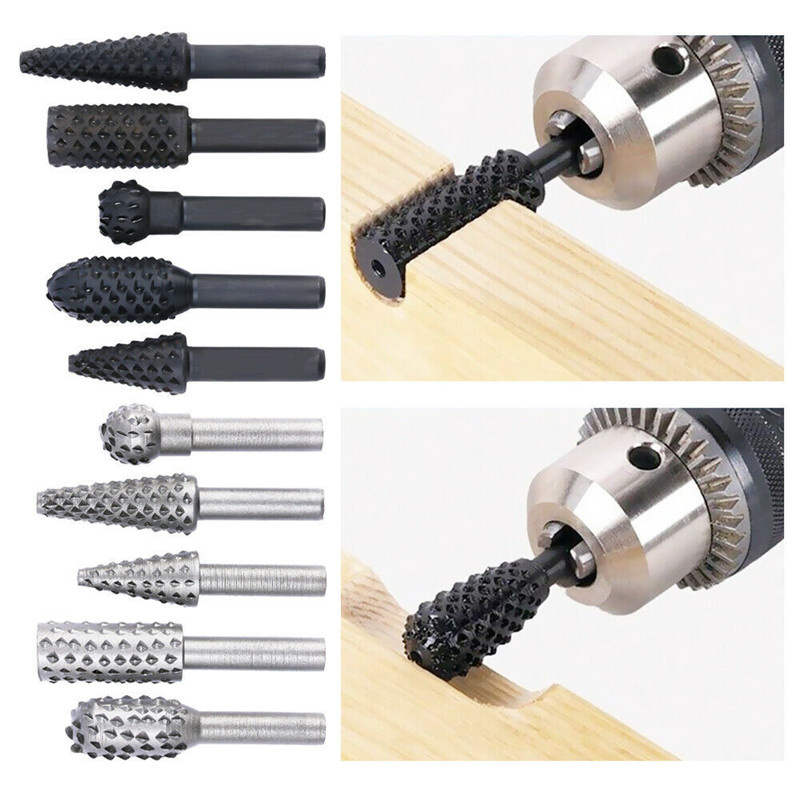 5PCS/10PCS 6 millimetri Gambo  - Woodworking Rasps And Files recensione e prezzo