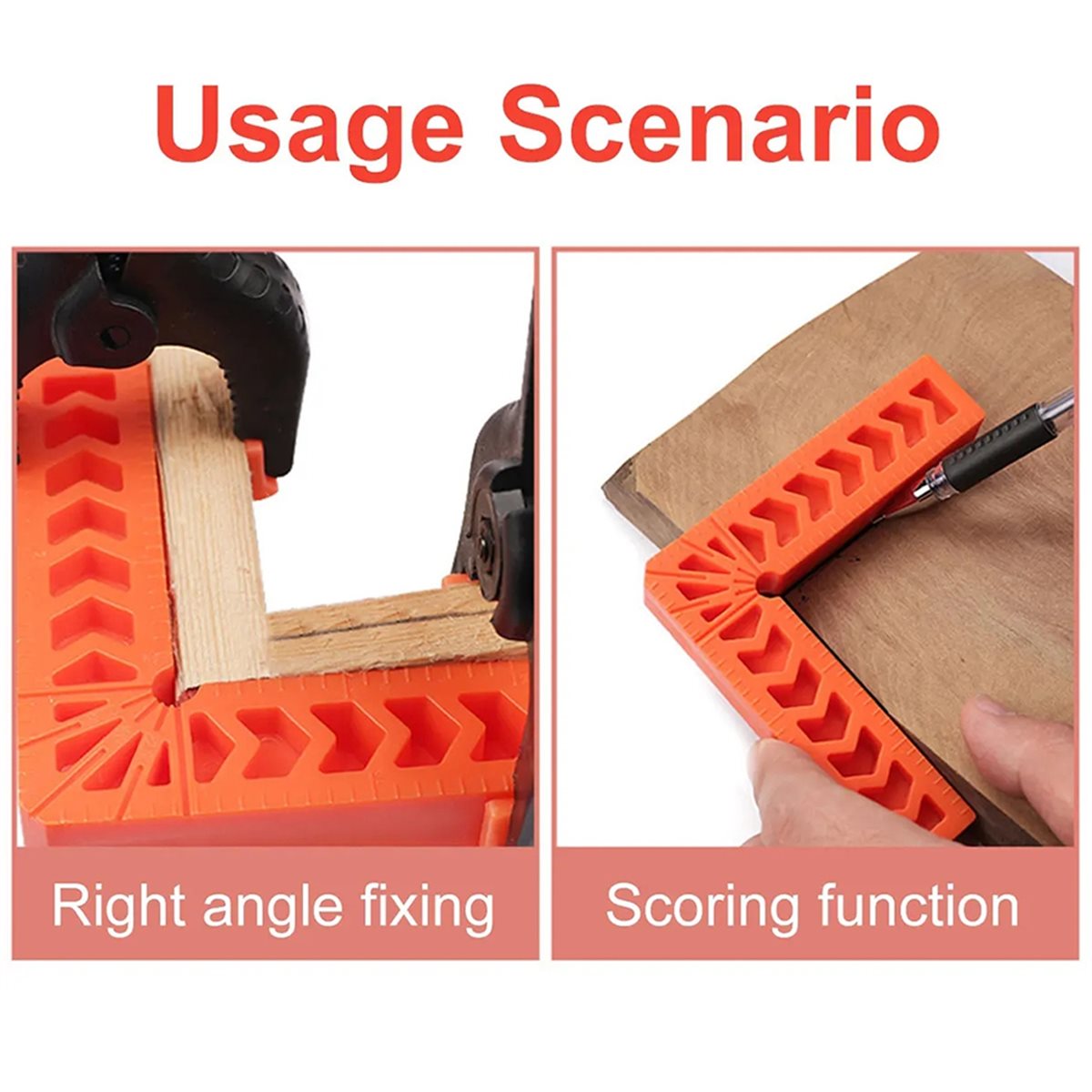 Toorise Set di 8 Gomiti a 90 G - Woodworking Right Angle Clamp recensione e prezzo