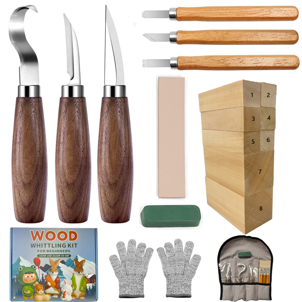 Set di coltelli da intaglio Co - Woodworking Knives recensione e prezzo