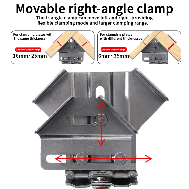 Morsetto ad angolo aperto/chiu - Woodworking Right Angle Clamp recensione e prezzo