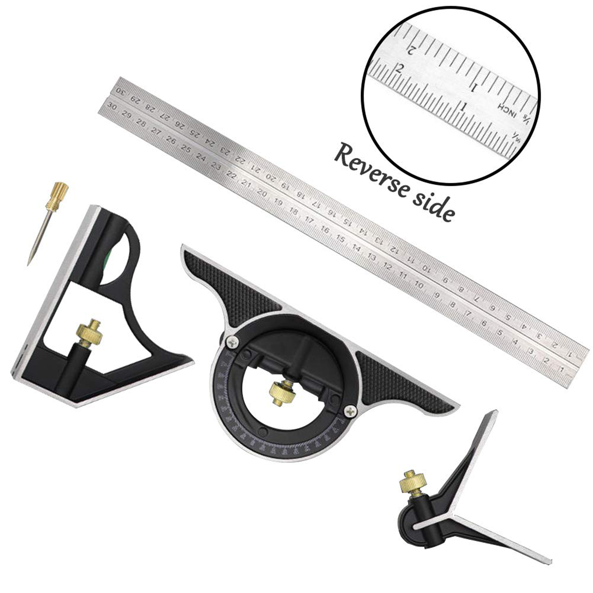 Set di righelli angolari combi - Woodworking For Engineers recensione e prezzo