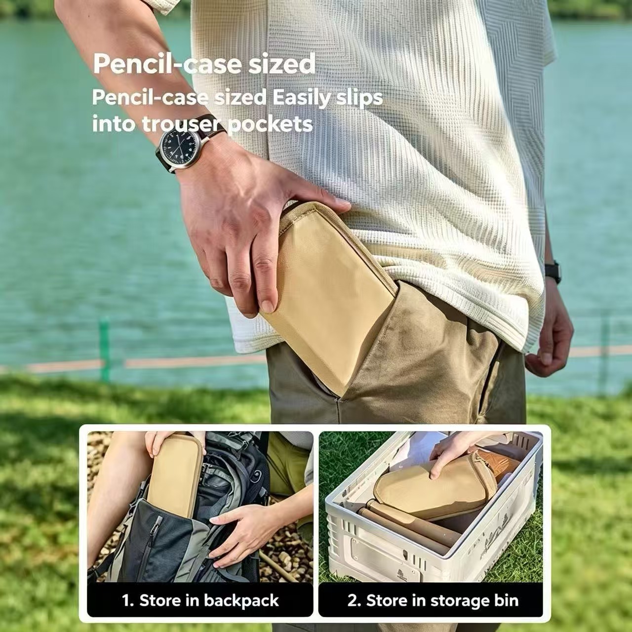 Sgabello Pieghevole Portatile  - Woodworking Outdoor Furniture recensione e prezzo