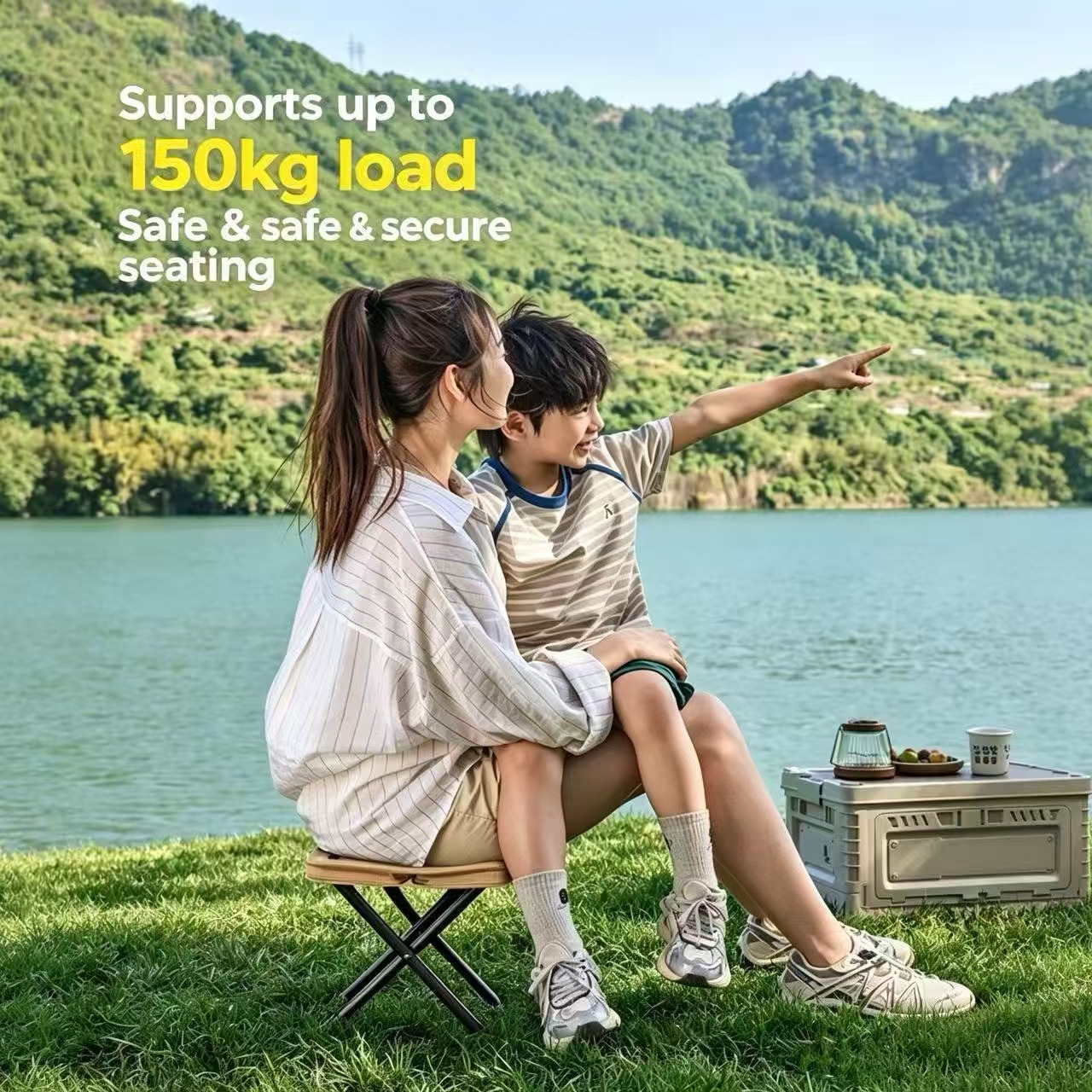 Sgabello Pieghevole Portatile  - Woodworking Outdoor Furniture recensione e prezzo