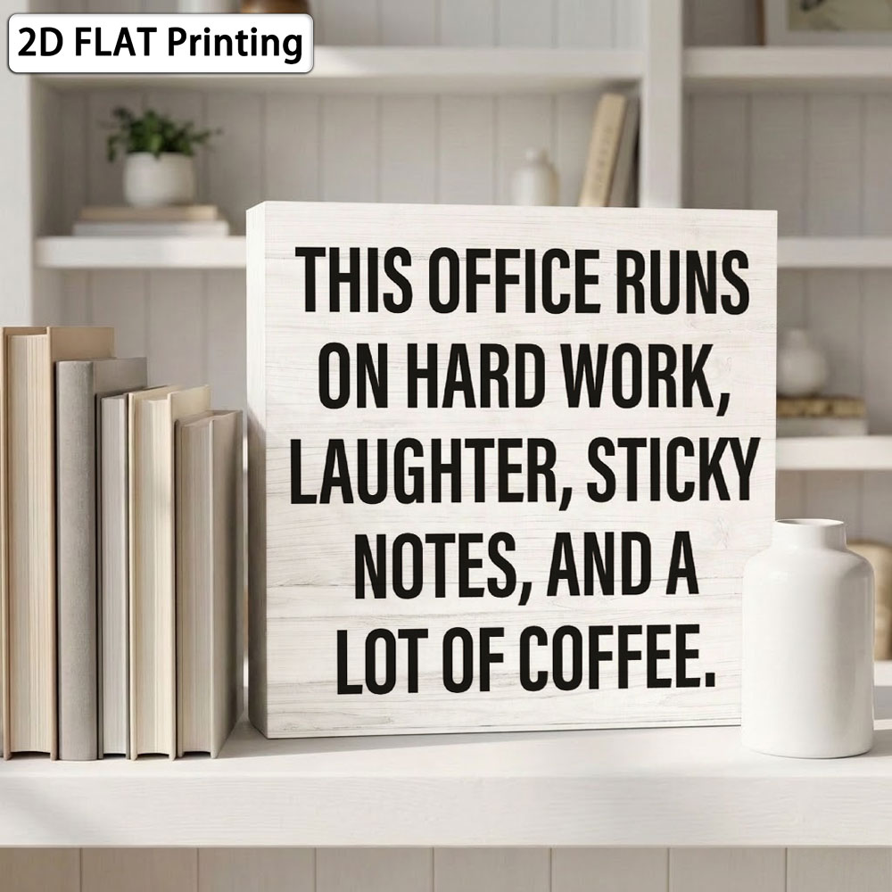 Targa con Citazione sul Caffè  - Woodworking Quotes Funny recensione e prezzo