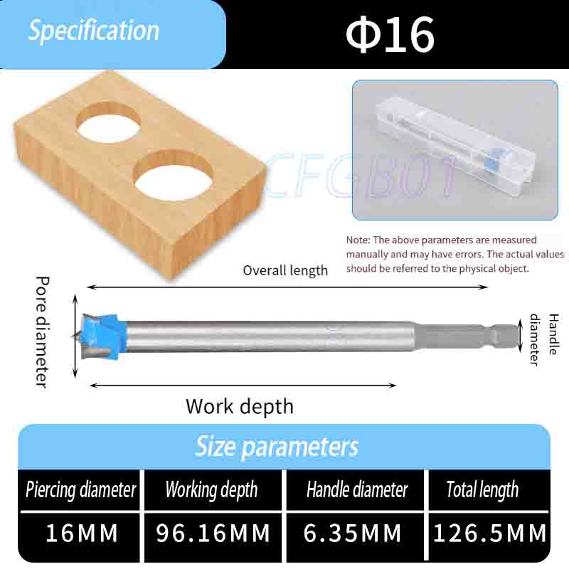 Punta da trapano a coclea per  - Woodworking Drill recensione e prezzo