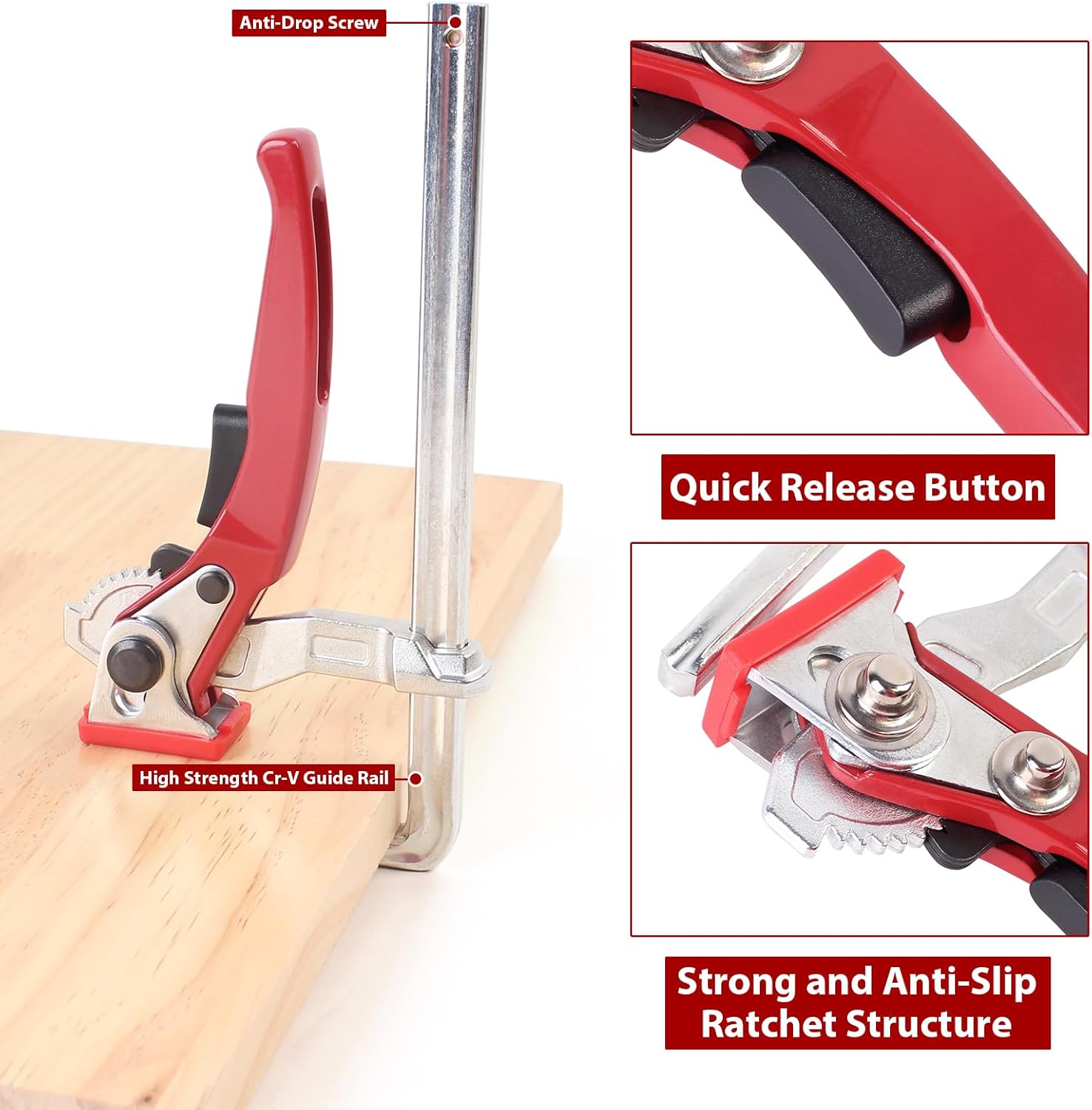 Morsetto a cricchetto a F per  - Woodworking Z Clips recensione e prezzo