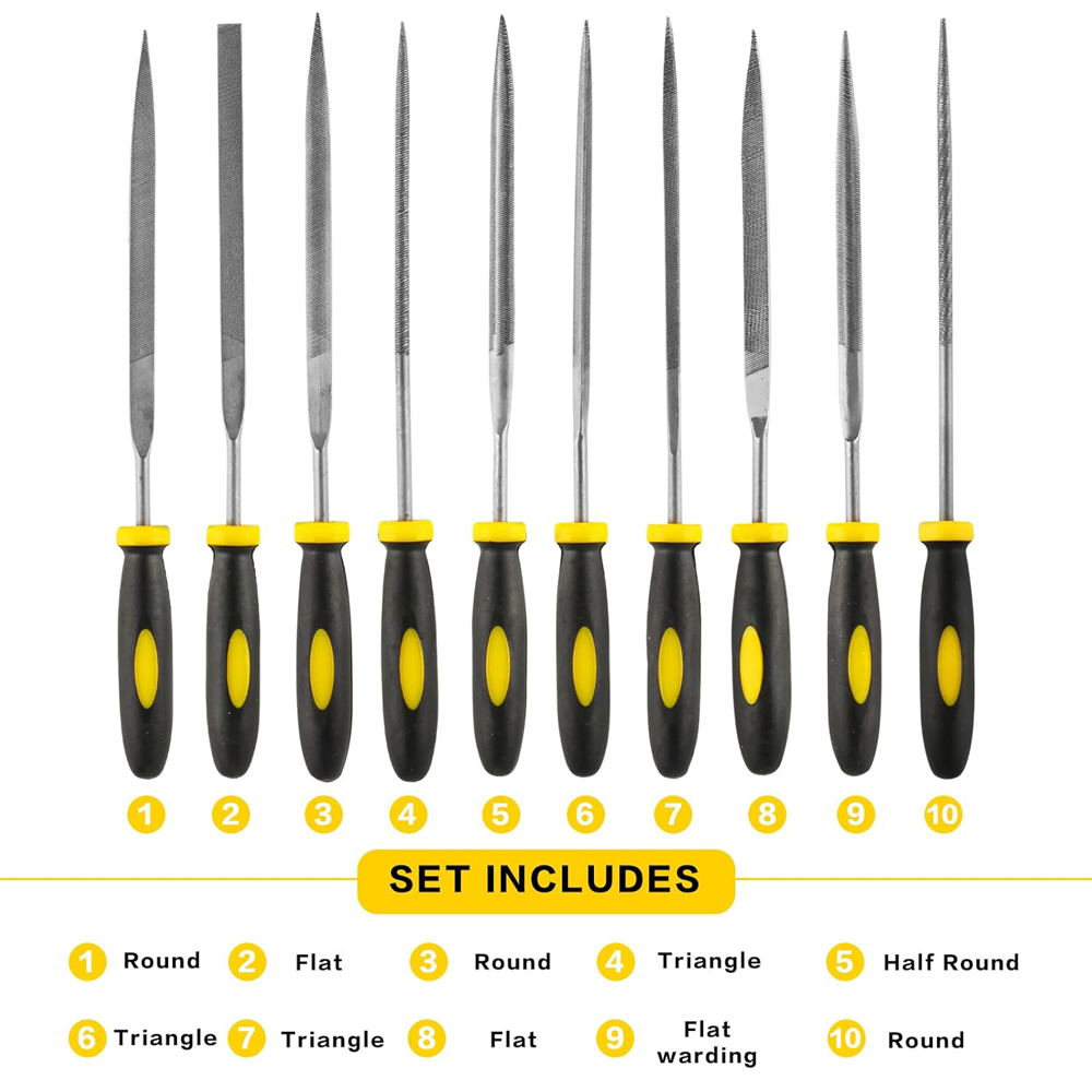 Mini set di lime ad ago in met - Woodworking Rasps And Files recensione e prezzo